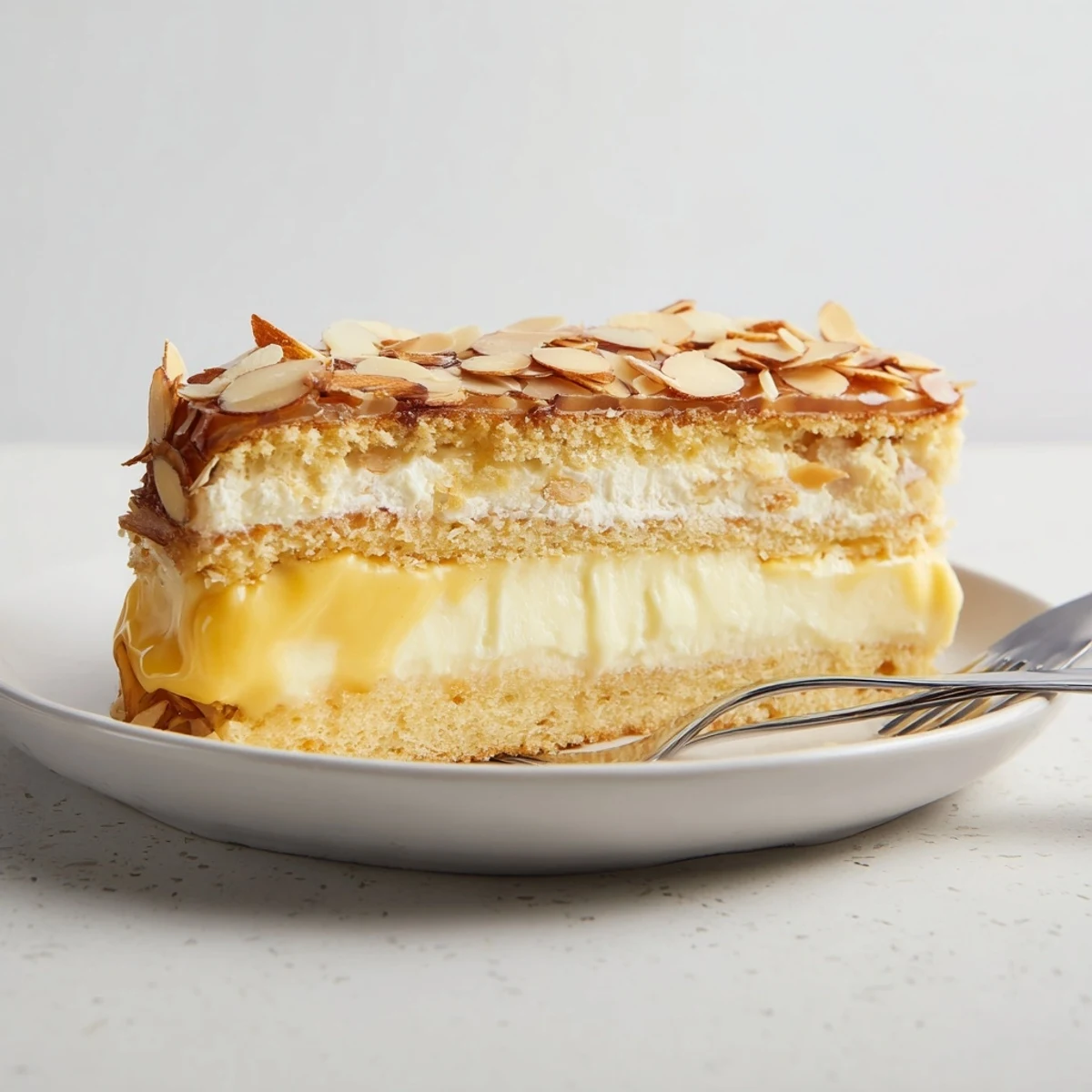 Bienenstich Mandel Vanille Creme