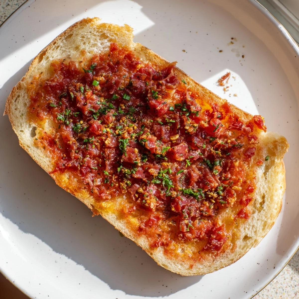 Knusprige Brötchen mit Belag