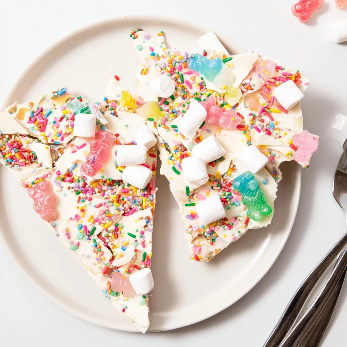 These homemade Sweet Treats featuring gummy bears are a fun and delicious snack for any time.