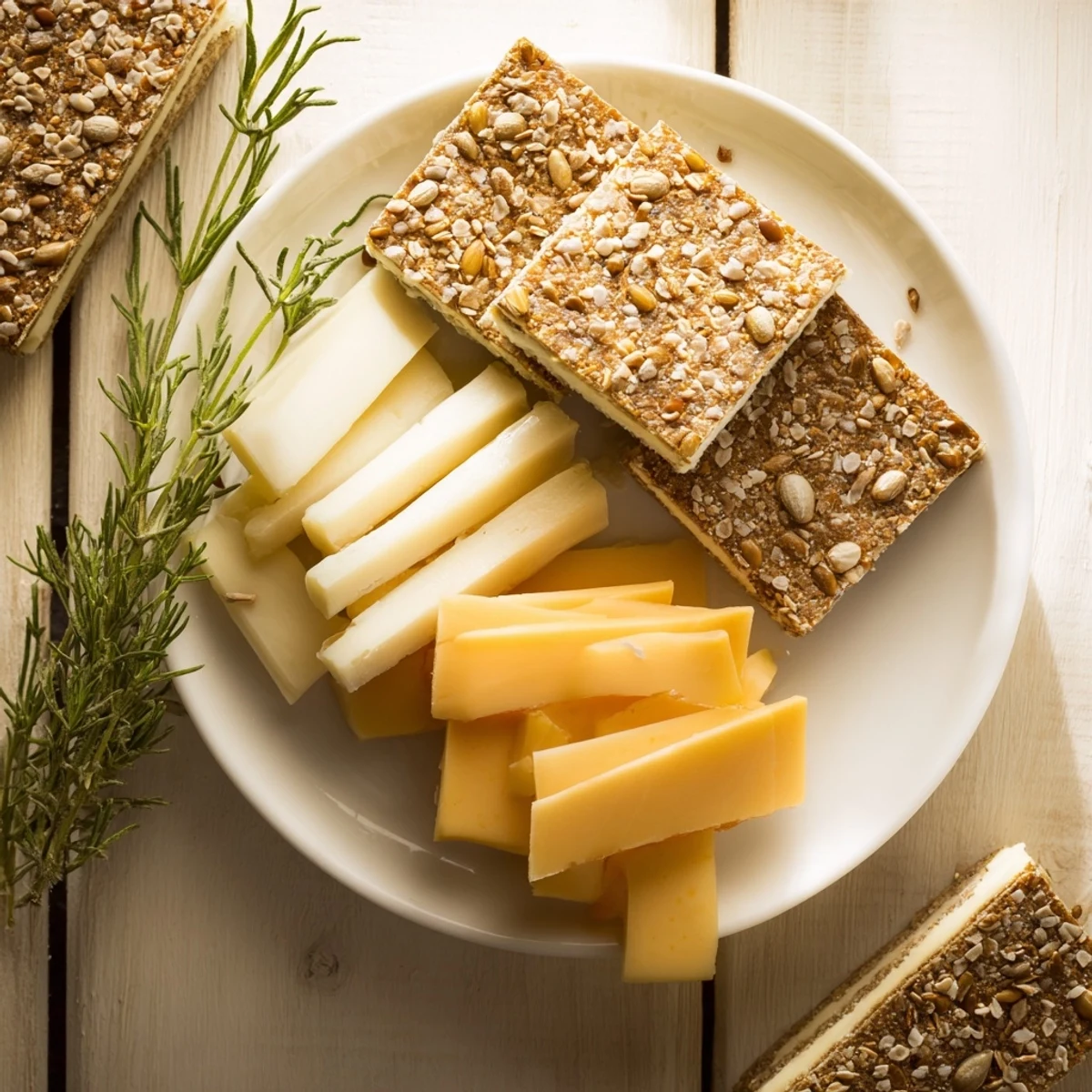 Verlockende Nahaufnahme von Dill-Pickles und Käsesorten, perfekt für eine Party-Platte in den USA.