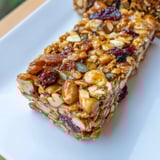 Hausgemachte Hafer Honig Riegel