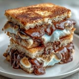 Smores Dip im Gusseisen