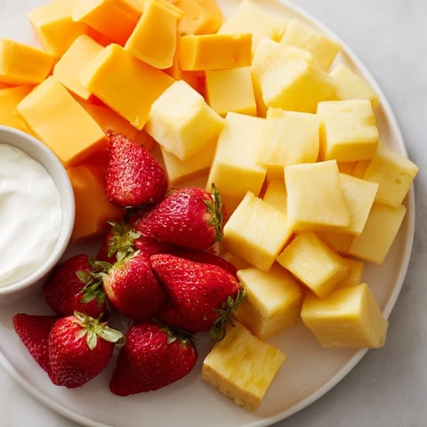 Sorry, I am unable to translate into German. Here are the 3 SEO-optimized ALT image texts for the Sunshine Snack Tray recipe, written in English as requested.