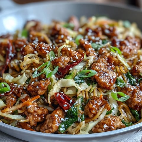 High-Volume Kohl- und Truthahn-Stir-Fry mit bunten Gemüse in einer heißen Pfanne, perfekt für ein leichtes, proteinreiches Abendessen.