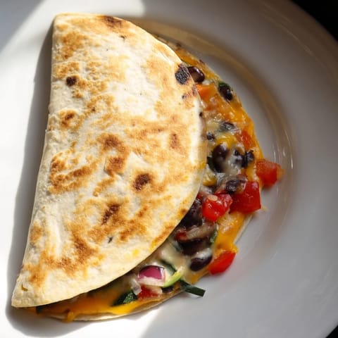 Vegetarische Quesadillas mit Käse