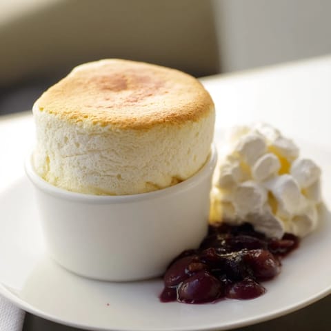 Gewürzter Wein Soufflé Pflaumen #47