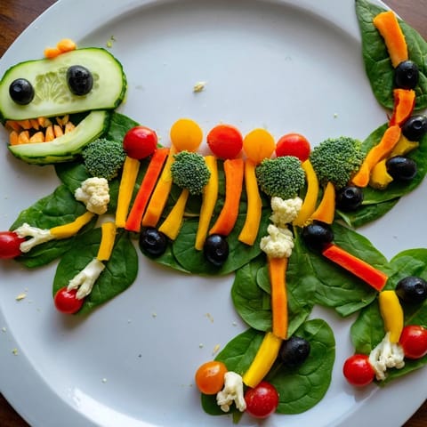 T-Rex Gemüse Fossil Platte #83