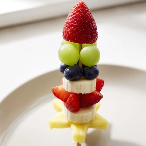 Rocket Ship Fruchtspieße bunt #86