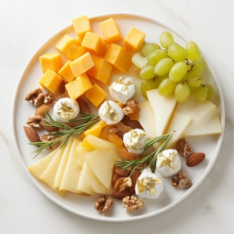 Gold Silber Käse Brett #91