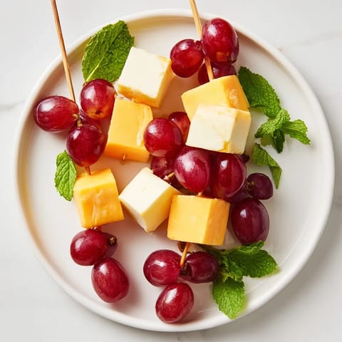 Käse Trauben Spieße snack #107