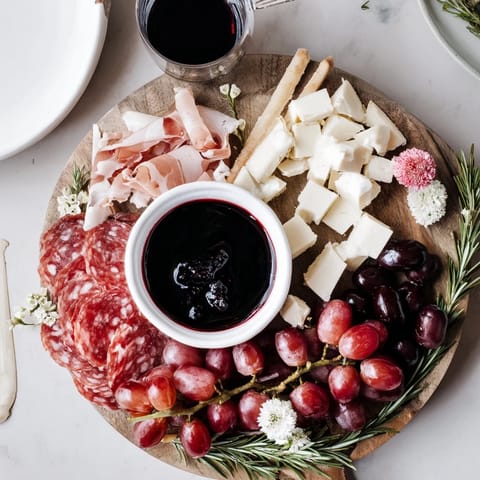 Ruby Red Wine Board