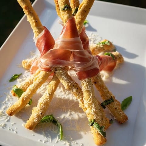 Golden Gate Brotstangen Prosciutto