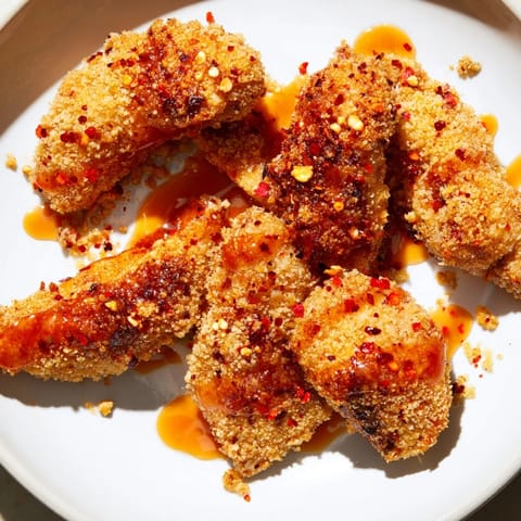 Knusprige Panko Hähnchenstreifen Honig #167