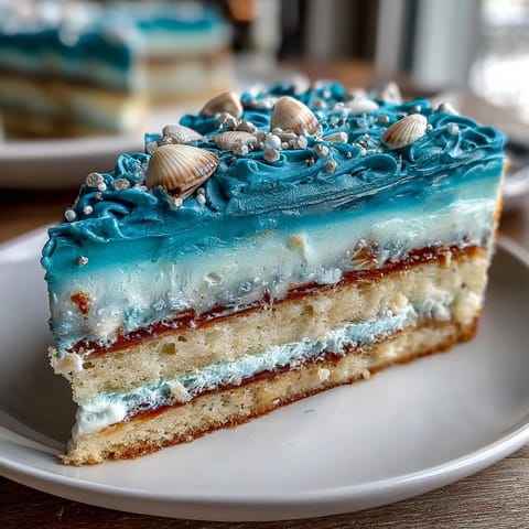 Pisces Geburtstag Kuchen Blau