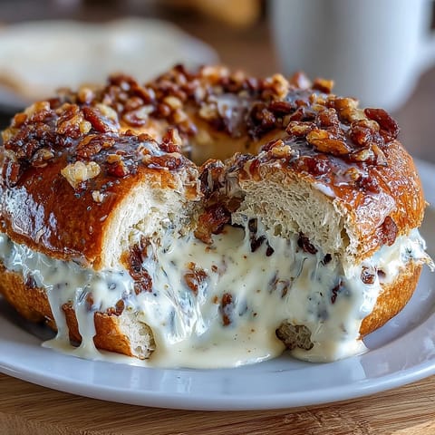 High-Protein Zimt Rosinen Bagels