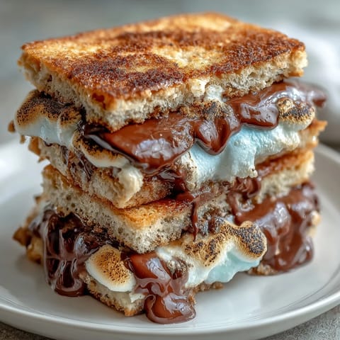 Smores Dip im Gusseisen