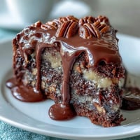 Reichhaltiger Kentucky Derby Chocolate Pecan Tart mit schokoladiger Füllung, knusprigen Pekannüssen und goldener Kruste.